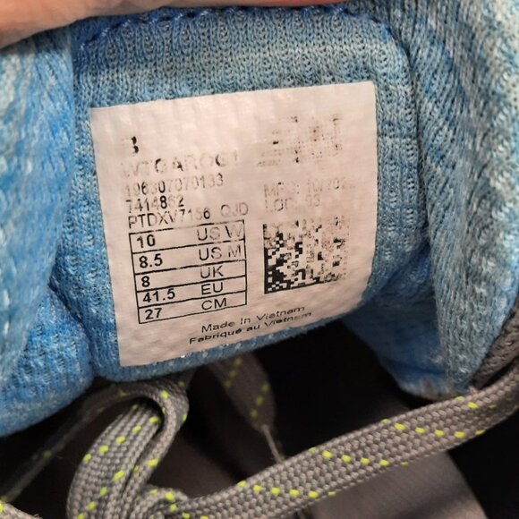 New Balance Fresh Foam Garoe Womens 10 Shoes Gray Blue Trail Running Sneakers - Picture 10 of 10